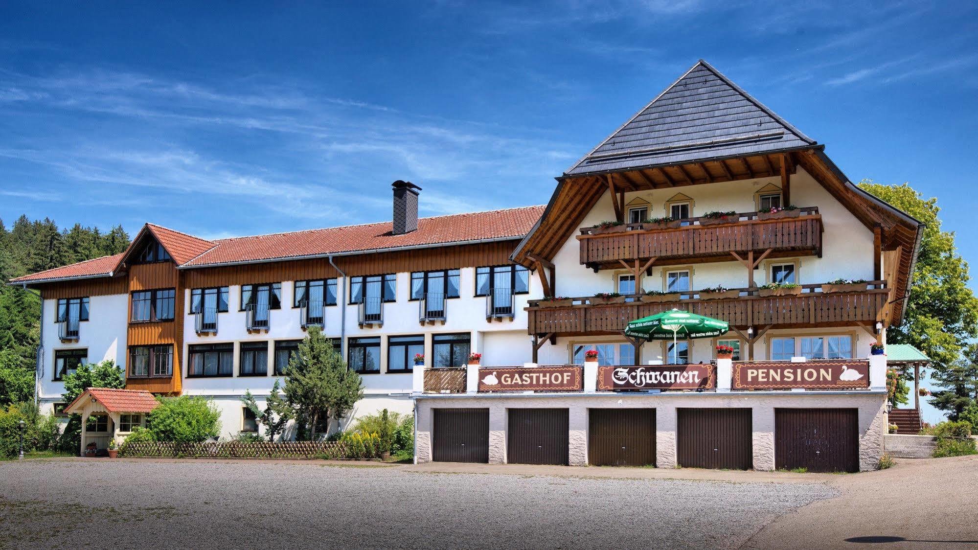 Landgasthof Zum Schwanen Hornberg Exterior foto